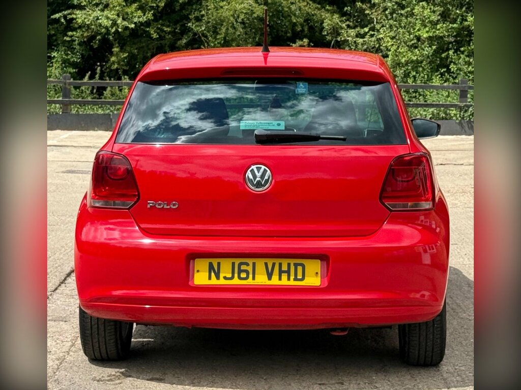 Volkswagen Polo 1.2 Match Euro 5 NJ61VHD Red #5