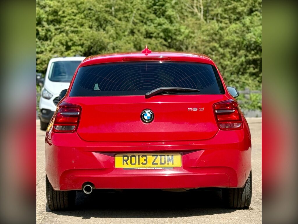 BMW 1 Series 1.6 116D Ed Efficientdynamics Euro 5 Ss RO13ZDM Red #5