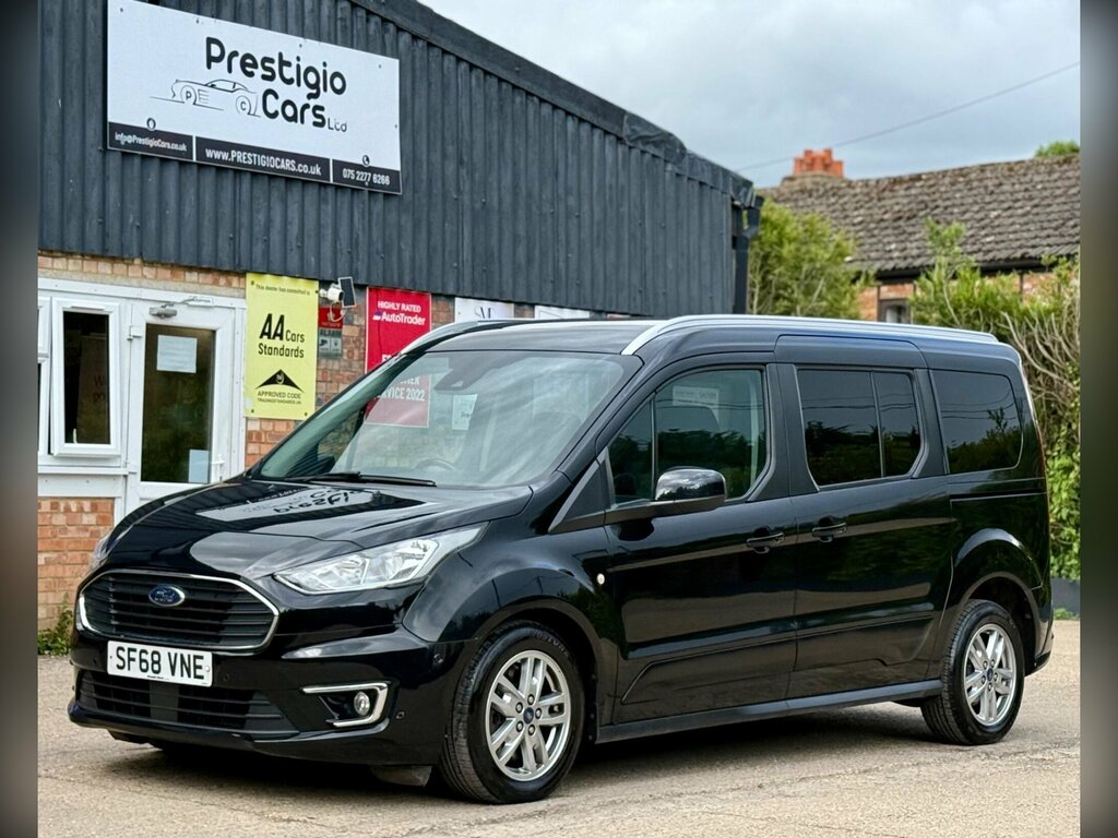 Ford Grand Tourneo Connect 1.5 Ecoblue Titanium Euro 6 Ss Black #2