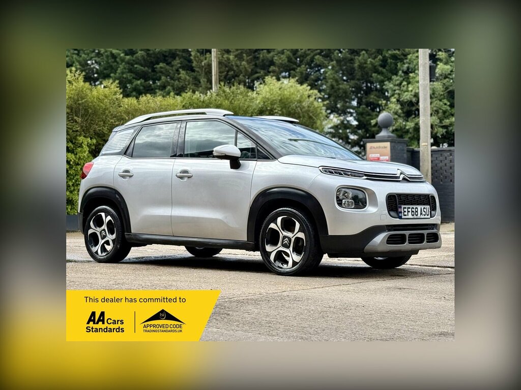 Citroen C3 Aircross 1.2 Puretech Flair Euro 6 Ss EF68ASU Silver
