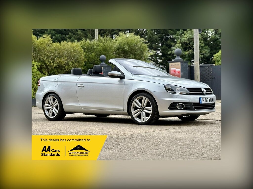 Volkswagen EOS 2.0 Tdi Bluemotion Tech Sport Cabriolet Dsg Euro 5 Silver