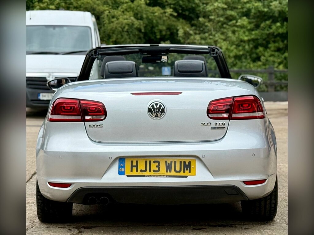 Volkswagen EOS 2.0 Tdi Bluemotion Tech Sport Cabriolet Dsg Euro 5 Silver #6
