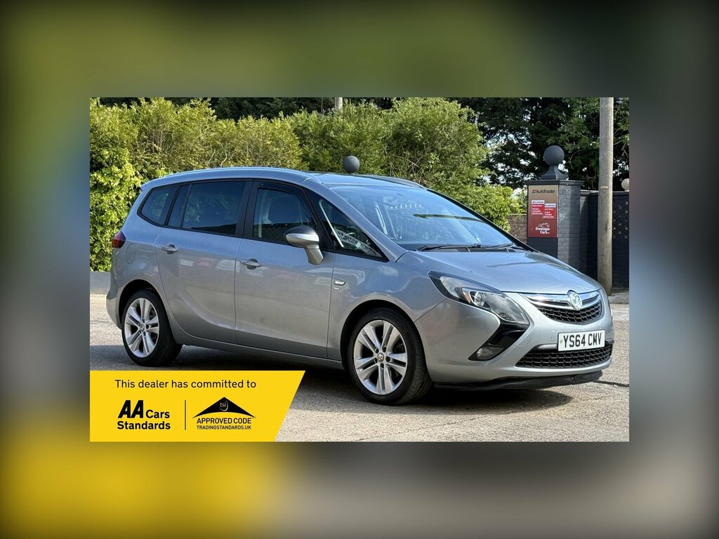 Vauxhall Zafira Tourer 1.4I Turbo Sri Euro 6 Silver