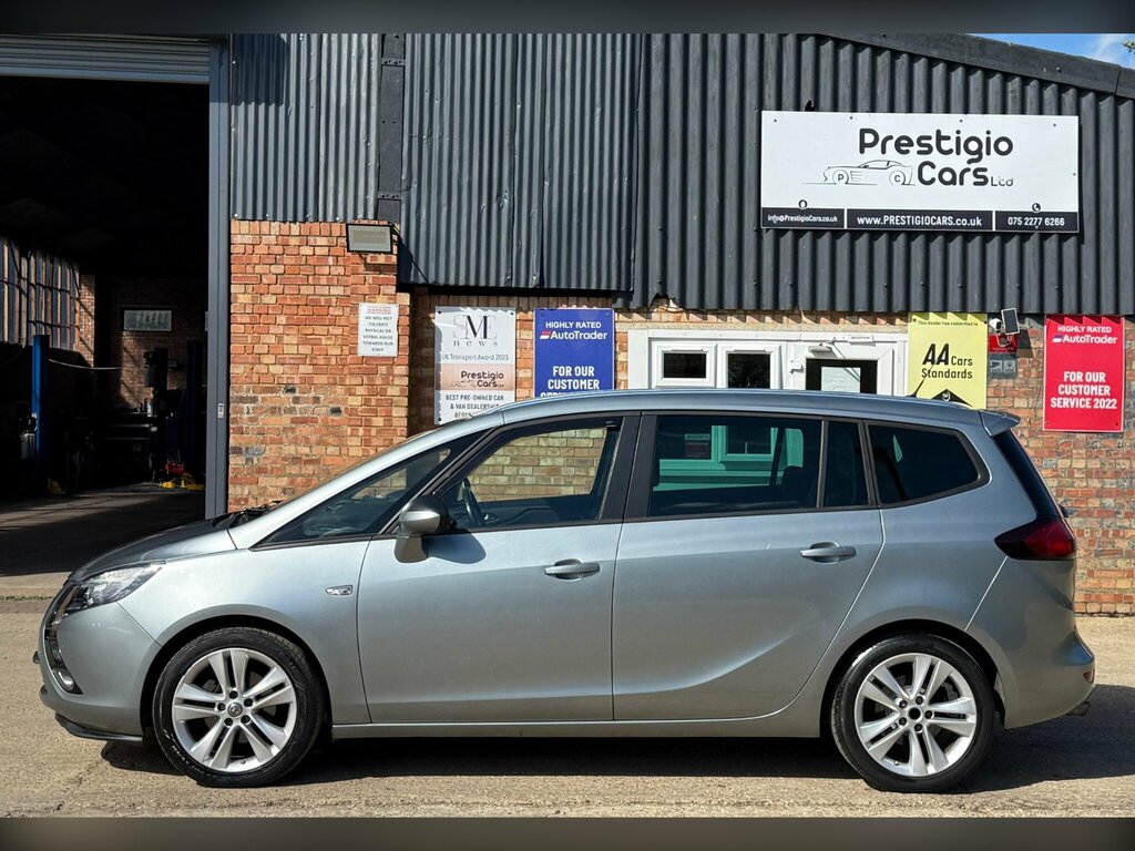Vauxhall Zafira Tourer 1.4I Turbo Sri Euro 6 Silver #4