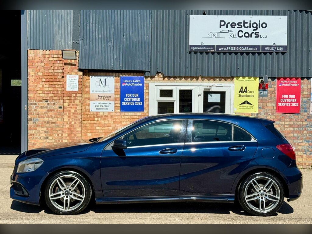 Mercedes-Benz A Class 2.1 A200d Amg Line 7G-dct Euro 6 Ss Blue #4