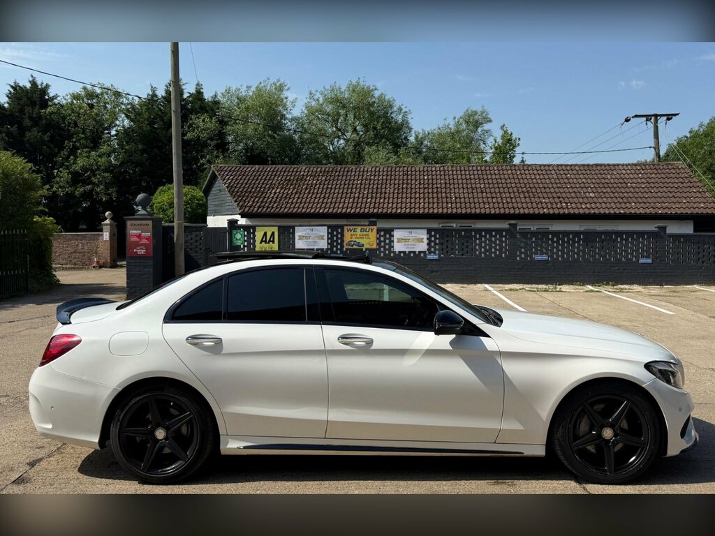 Mercedes-Benz C Class 2.1 C250d Amg Line Premium Plus 7G-tronic Euro WA16LPF White #6