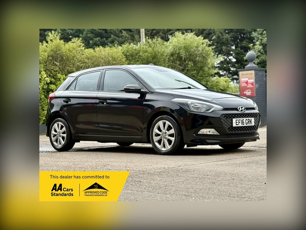 Hyundai I20 1.2 Blue Drive Se Euro 6 Ss Black