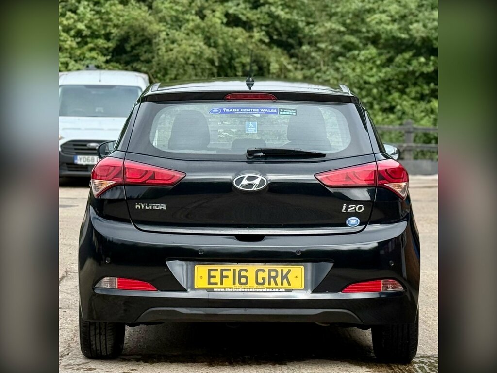 Hyundai I20 1.2 Blue Drive Se Euro 6 Ss EF16GRK Black #6