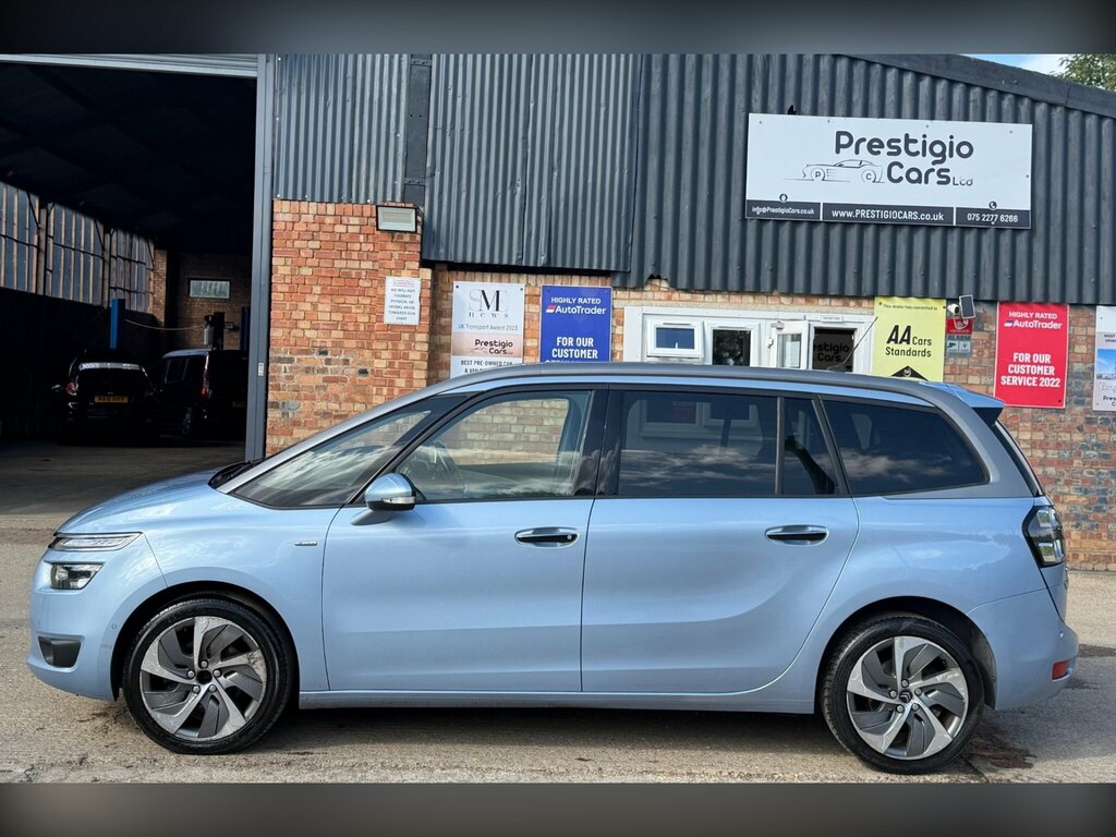 Citroen Grand C4 Picasso 2.0 Bluehdi Exclusive Euro 6 Ss Blue #4