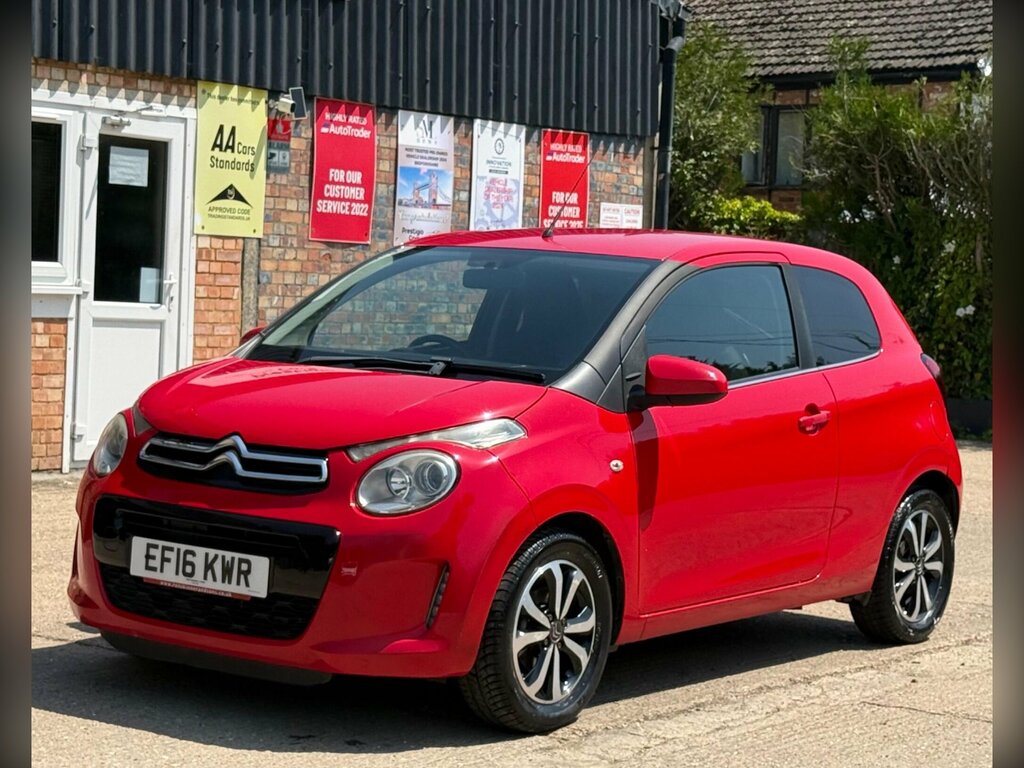 Citroen C1 1.2 Puretech Flair Euro 6 Red #3