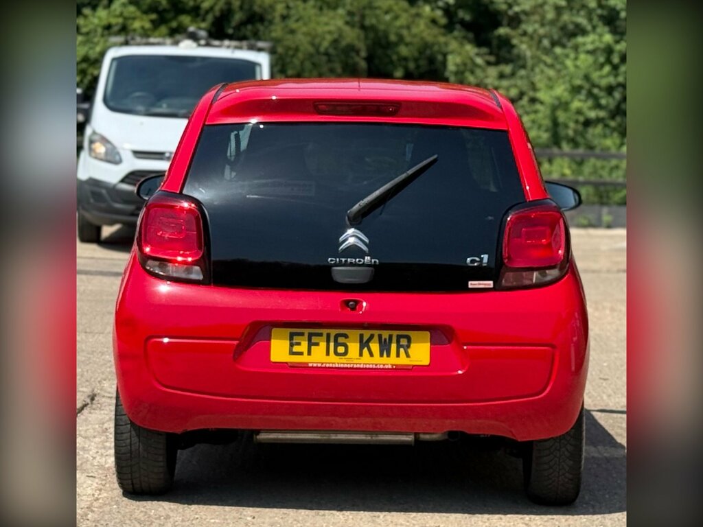 Citroen C1 1.2 Puretech Flair Euro 6 Red #6