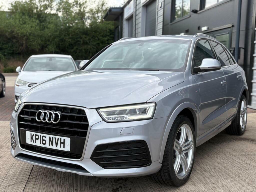 Audi Q3 2.0 Tfsi S Line Plus S Tronic Quattro Euro 6 S S KP16NVH Silver #3