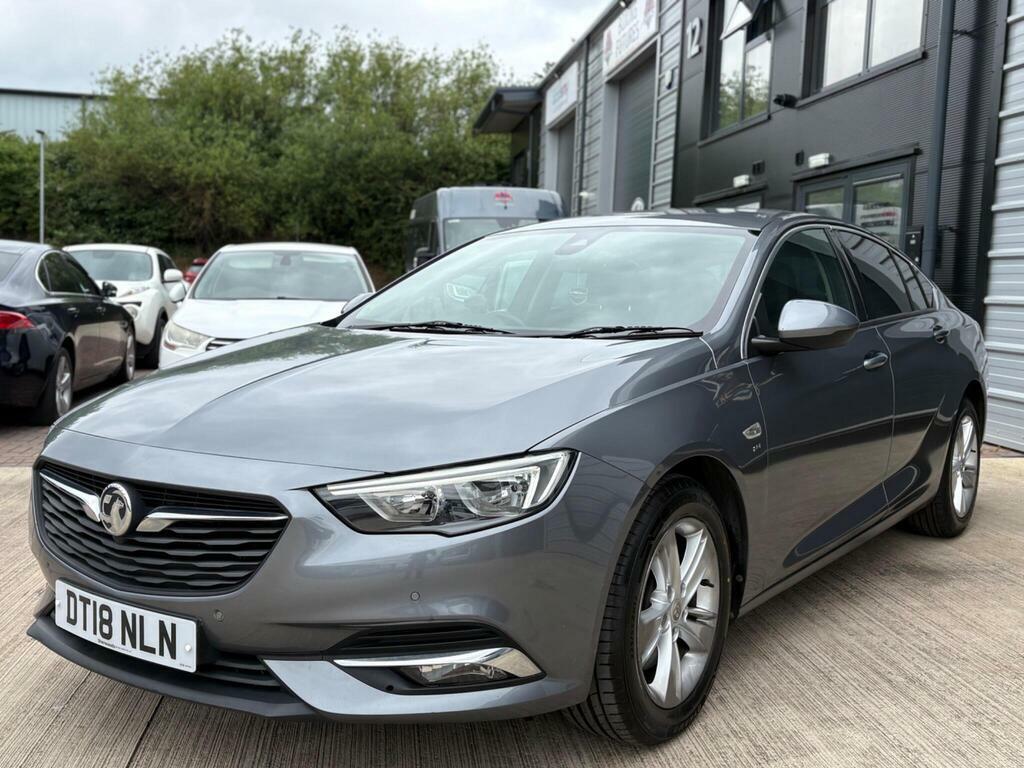 Vauxhall Insignia 1.6 Turbo D Blueinjection Sri Nav Grand Sport Euro DT18NLN Grey #3