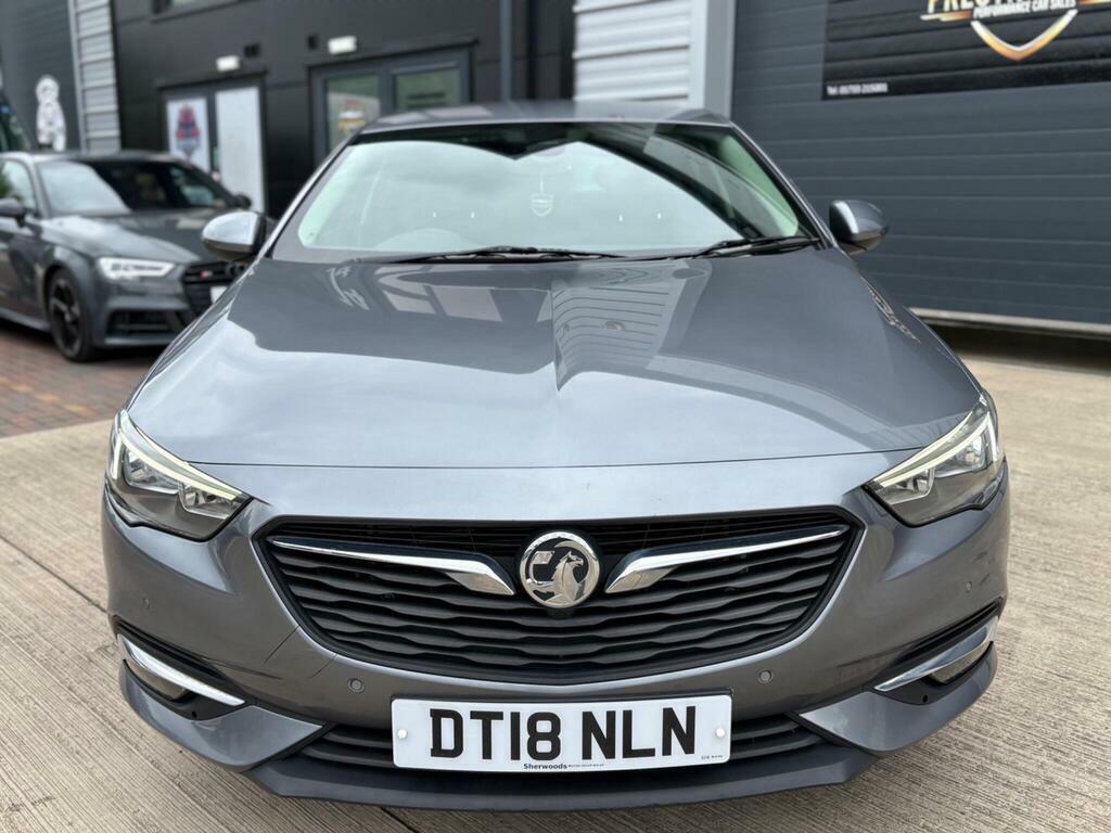 Vauxhall Insignia 1.6 Turbo D Blueinjection Sri Nav Grand Sport Euro DT18NLN Grey #2