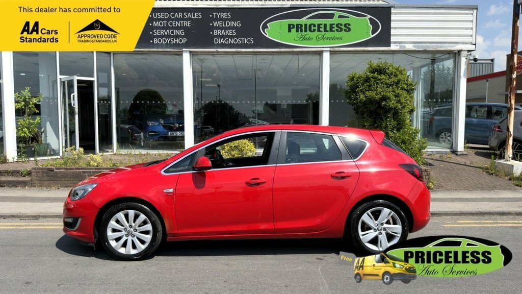 Vauxhall Astra 1.6L Sri Red #3