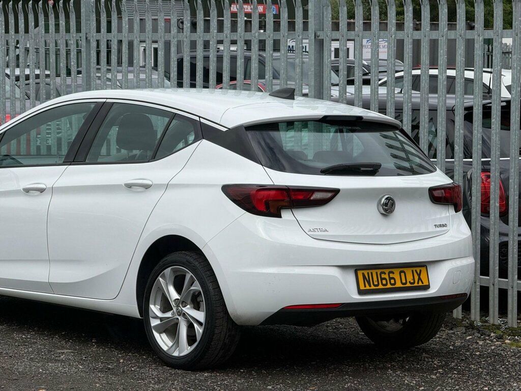 Vauxhall Astra 1.4I Turbo Sri Nav Euro 6 NU66OJX White #5