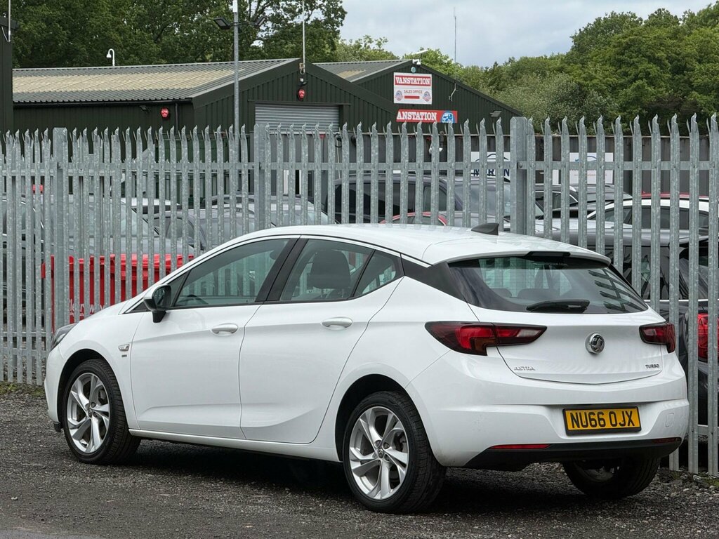 Vauxhall Astra 1.4I Turbo Sri Nav Euro 6 NU66OJX White #4
