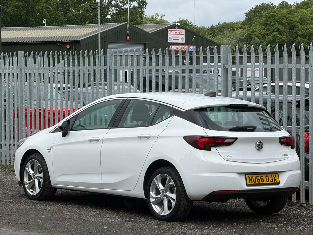 Vauxhall Astra 1.4I Turbo Sri Nav Euro 6 NU66OJX White #6