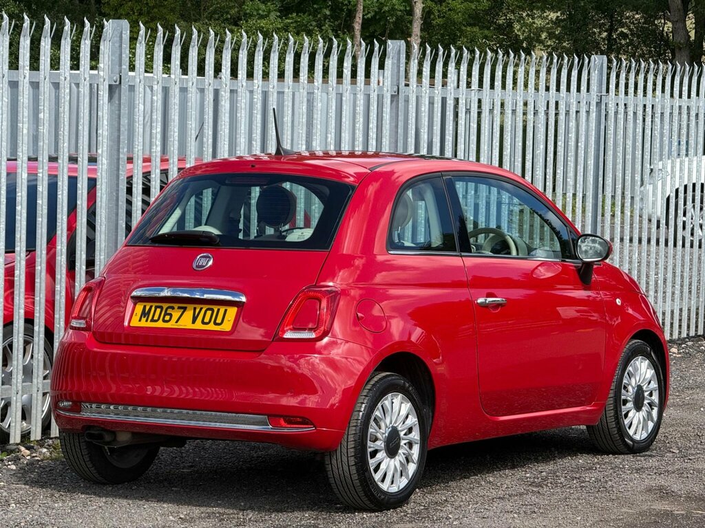 Fiat 500 1.2 Lounge Euro 6 Ss MD67VOU Red #4