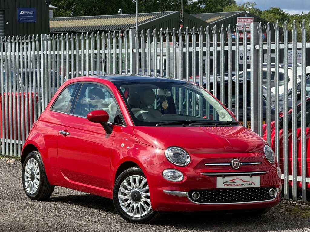 Fiat 500 1.2 Lounge Euro 6 Ss Red