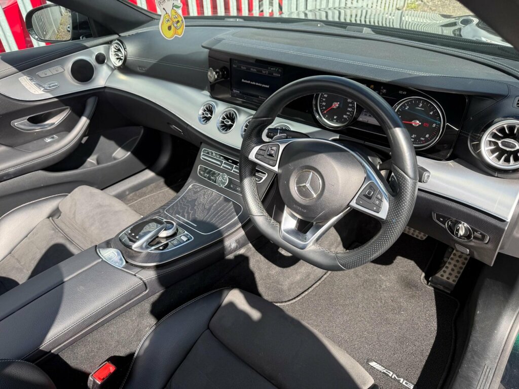 Mercedes-Benz E Class 2.0 E220d Amg Line Premium Cabriolet G-tronic E Green #4
