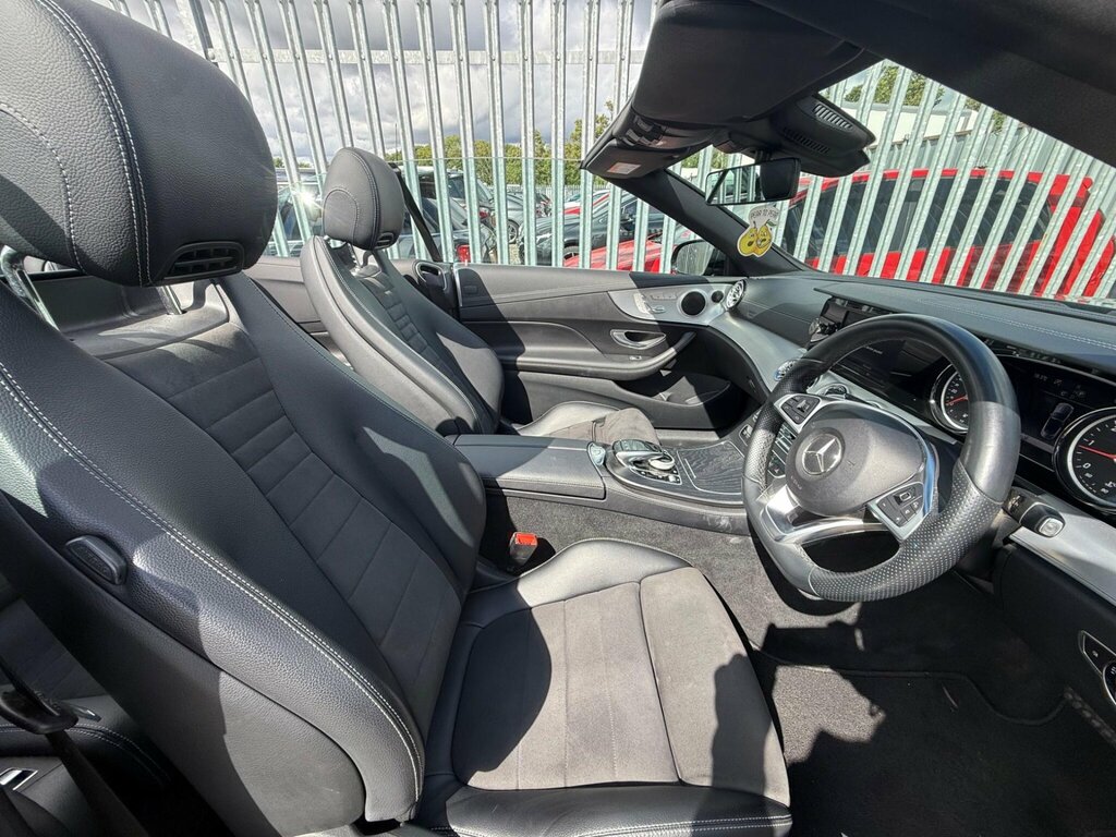 Mercedes-Benz E Class 2.0 E220d Amg Line Premium Cabriolet G-tronic E Green #5