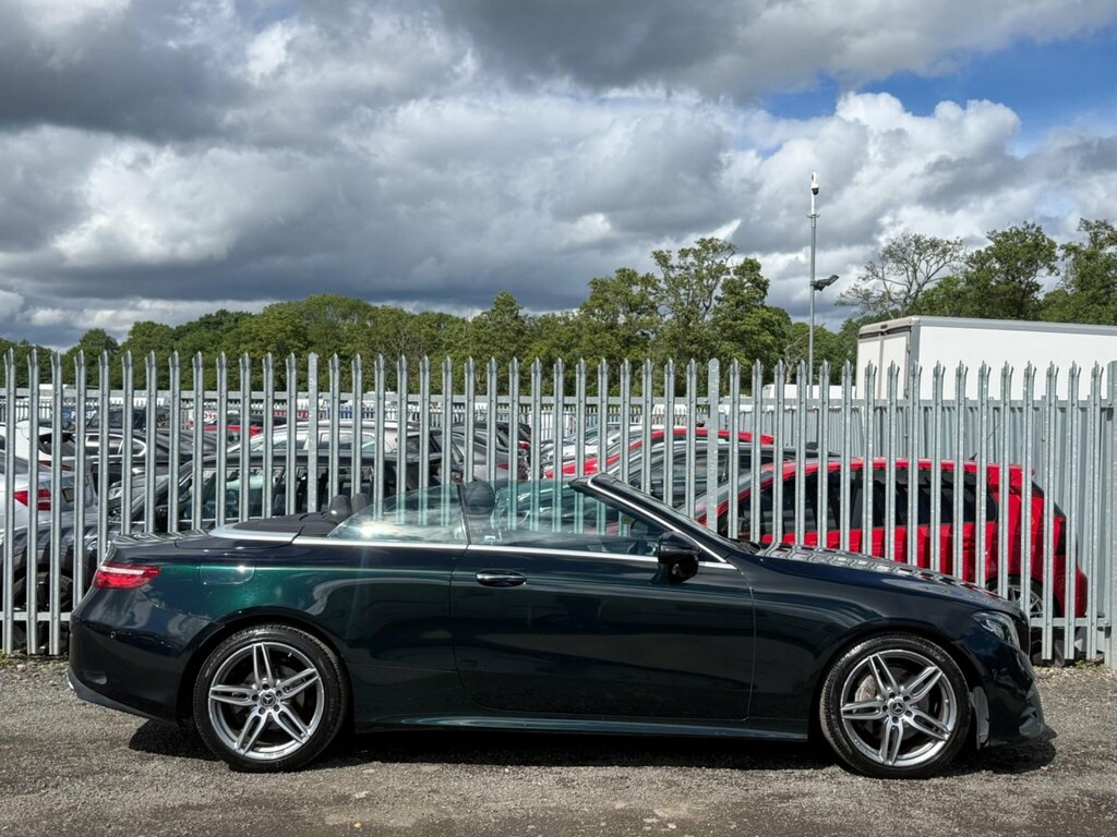 Mercedes-Benz E Class 2.0 E220d Amg Line Premium Cabriolet G-tronic E Green #2