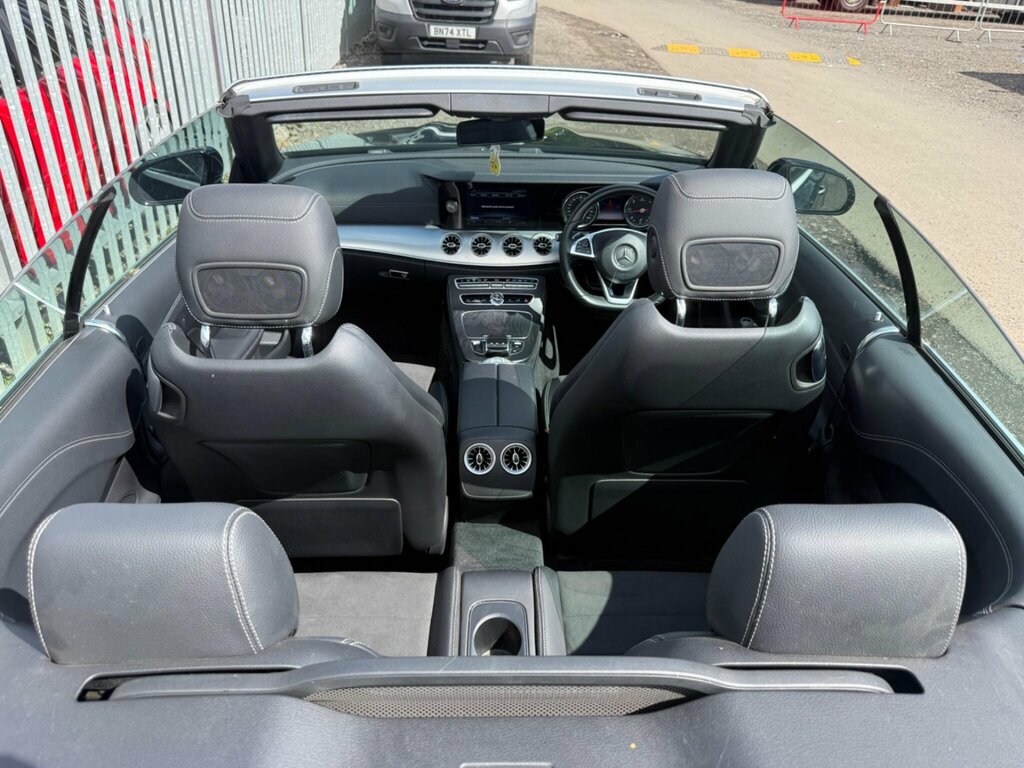Mercedes-Benz E Class 2.0 E220d Amg Line Premium Cabriolet G-tronic E Green #3