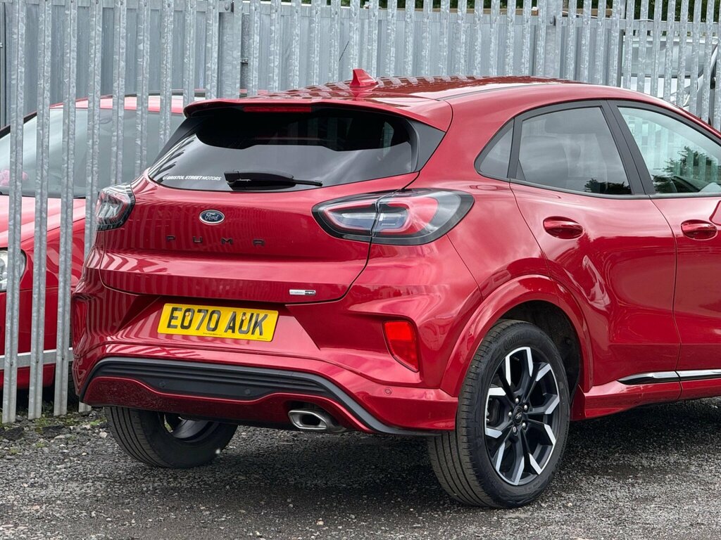 Ford Puma 1.0T Ecoboost Mhev St-line X Suv EO70AUK Red #4