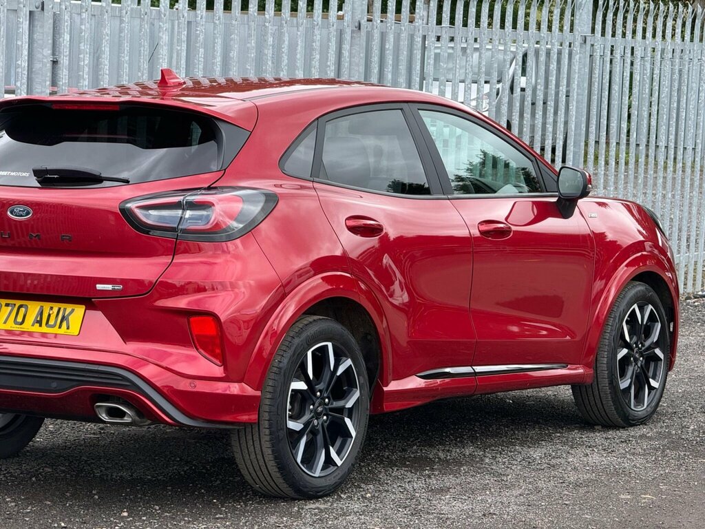 Ford Puma 1.0T Ecoboost Mhev St-line X Suv EO70AUK Red #5