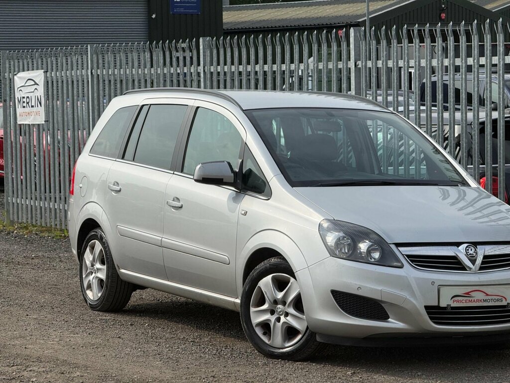 Vauxhall Zafira Mpv Silver #23