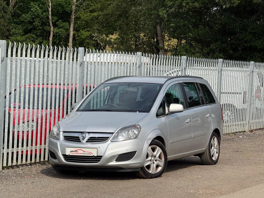Vauxhall Zafira Mpv Silver #27