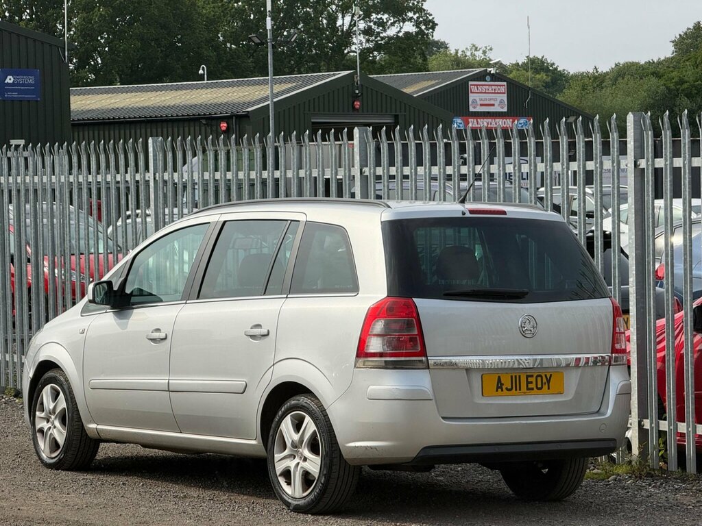 Vauxhall Zafira Mpv Silver #9