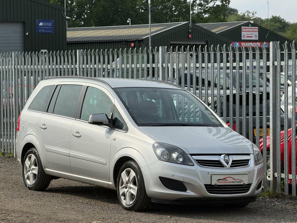 Vauxhall Zafira Mpv Silver #22