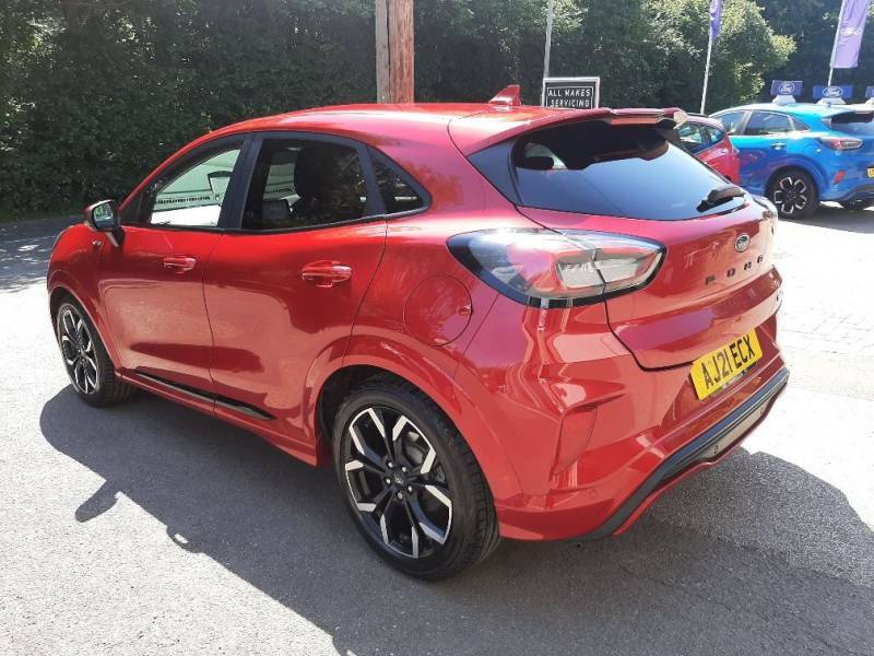 Ford Puma 1.0 Ecoboost 155Ps Mhev St-line X - 2021 21 AJ21ECX Red #2