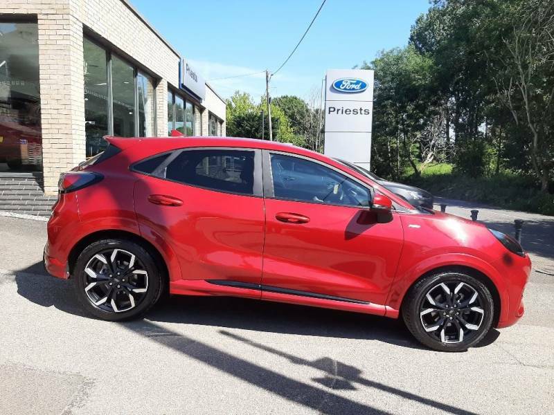 Ford Puma 1.0 Ecoboost 155Ps Mhev St-line X - 2021 21 AJ21ECX Red #3