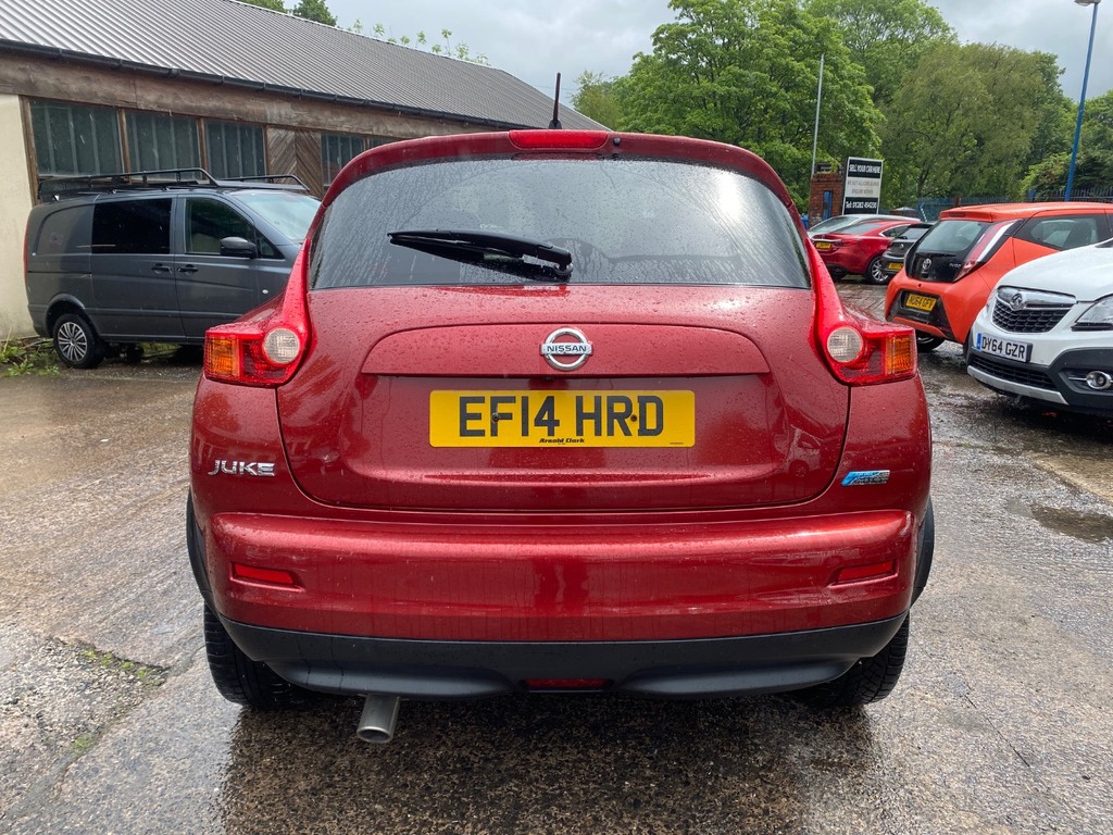 Nissan Juke 1.5 Dci N-tec Start Stop Red #4