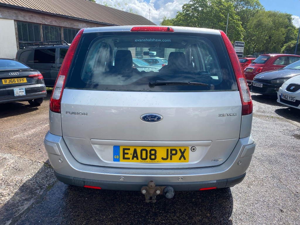 Ford Fusion 1.4 Tdci Zetec Climate Silver #4