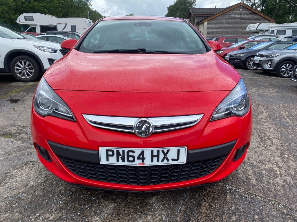 Vauxhall Astra GTC Hatchback White #12