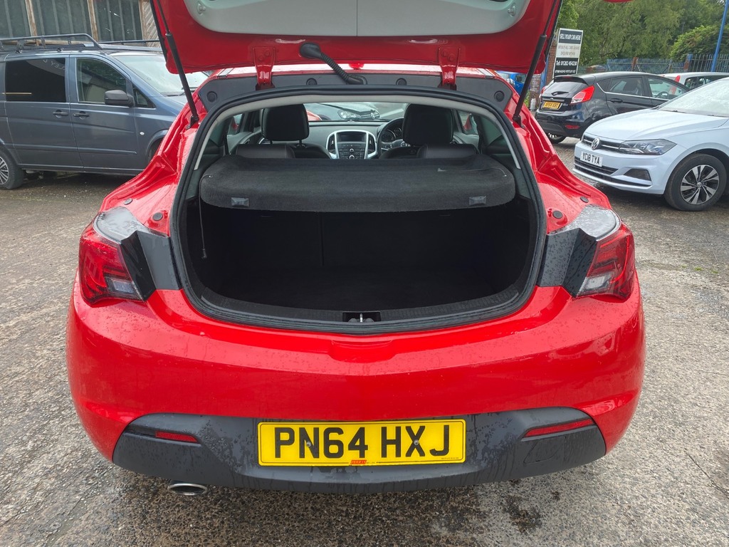 Vauxhall Astra GTC Hatchback White #8
