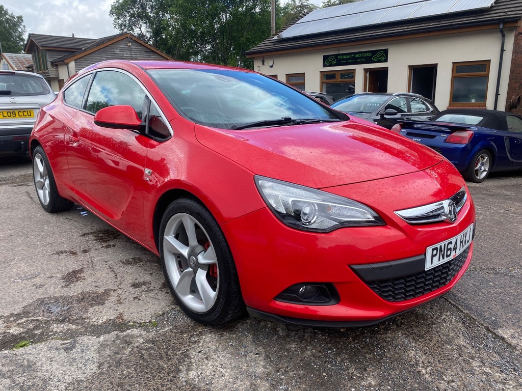 Vauxhall Astra GTC 1.4T 16V 140 Sri Red