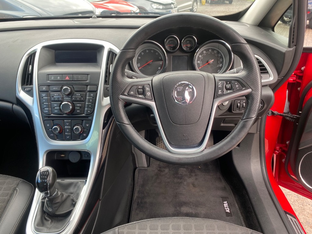 Vauxhall Astra GTC Hatchback White #18