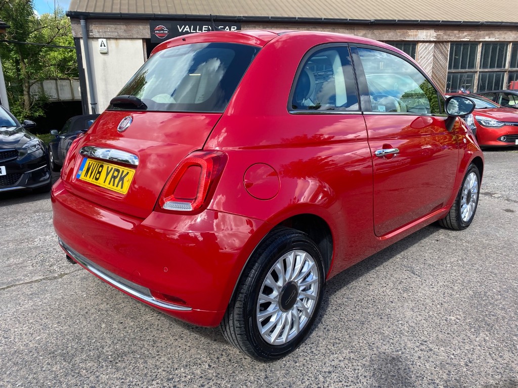 Fiat 500 1.2 Lounge Red #4