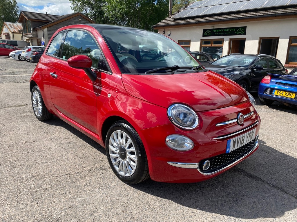 Fiat 500 1.2 Lounge Red