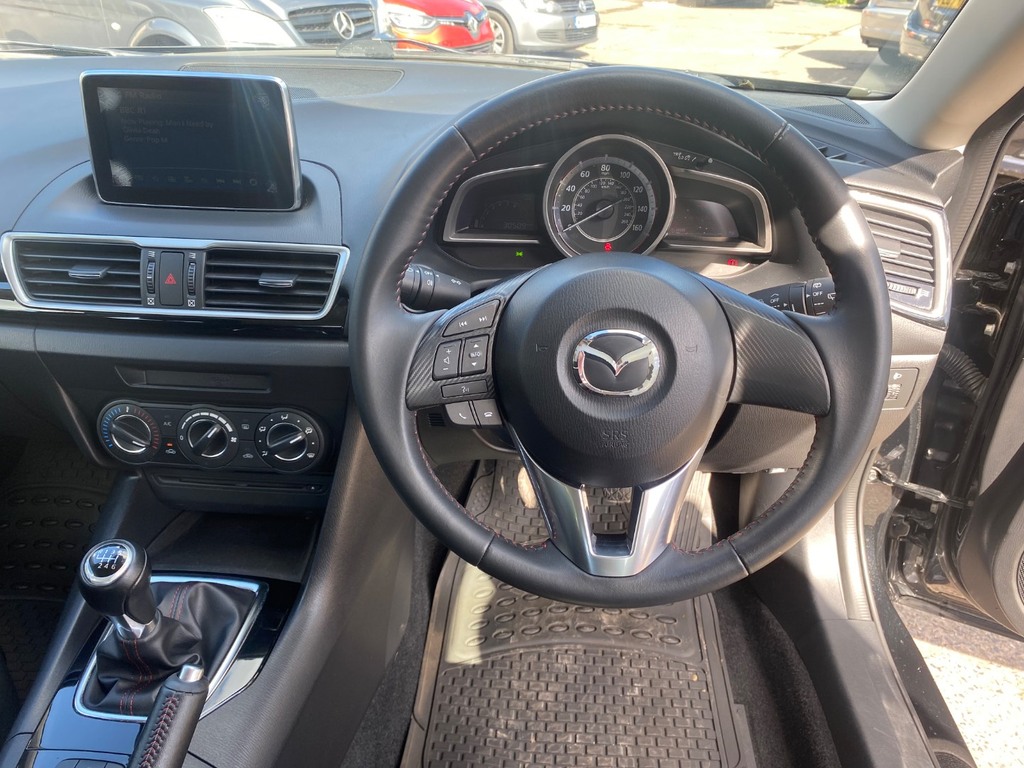 Mazda 3 Skyactiv-g Sport Nav Hatchback Blue #16