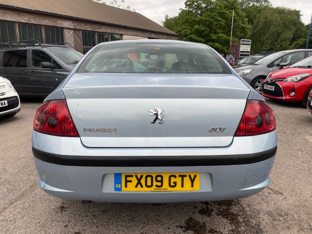Peugeot 407 Petrol Blue #5