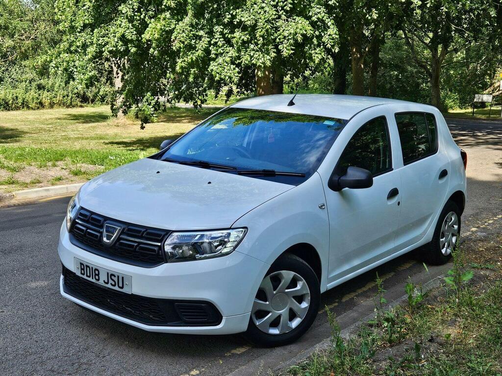 Dacia Sandero Hatchback 1.0 Sce Ambiance Euro 6 201818 BD18JSU White #6