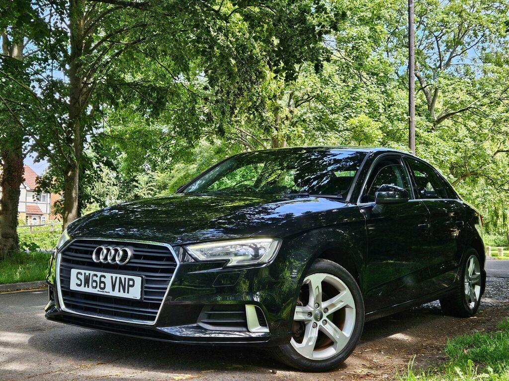 Audi A3 Saloon 1.6 Tdi Sport Euro 6 Ss 201766 SW66VNP Black #6