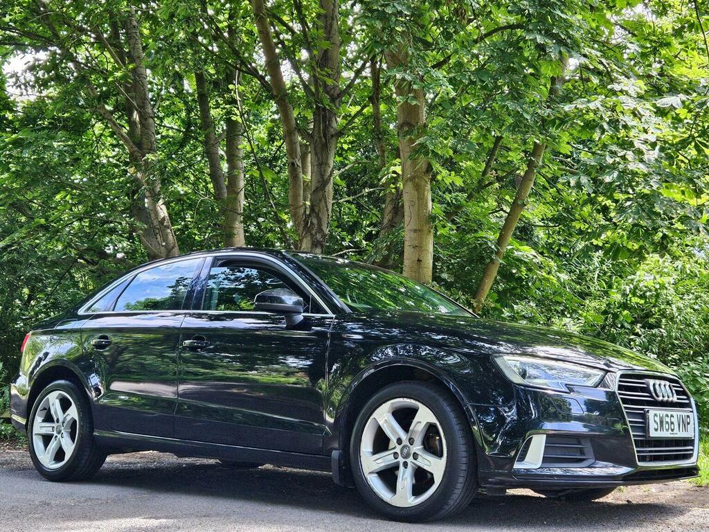Audi A3 Saloon 1.6 Tdi Sport Euro 6 Ss 201766 SW66VNP Black #4