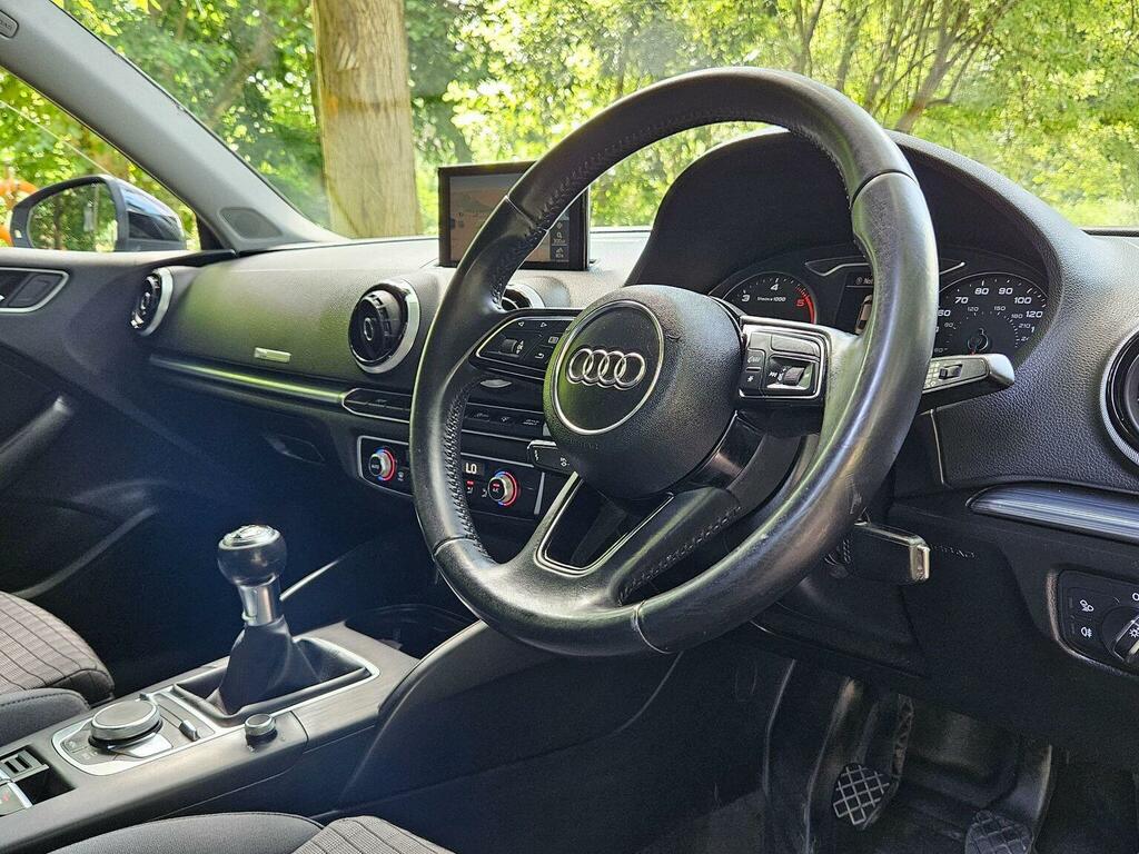 Audi A3 Saloon 1.6 Tdi Sport Euro 6 Ss 201766 SW66VNP Black #2